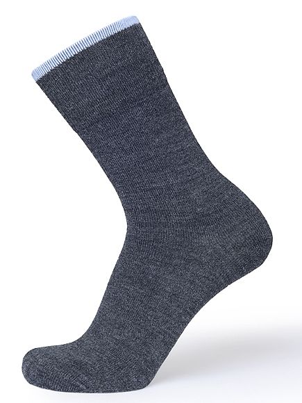 Изображение товара Термобелье NORVEG Dry Feet 9DFM-186 Носки мужские для мембранной обуви, серые с голубой полосой размер 42-44 Термобелье NORVEG Dry Feet 9DFM-186 Носки мужские для мембранной обуви, серые с голубой полосой размер 42-44 фотография