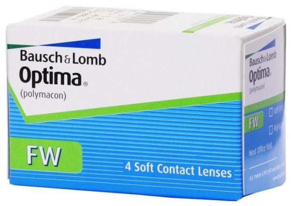 Изображение товара Контактные линзы Optima FW (8,7) 4шт Контактные линзы Optima FW (8,7) 4шт фотография