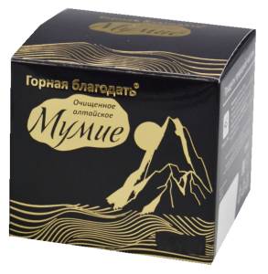 Мумие Горная Благодать концентрат Сашера-Мед 100г