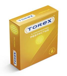 Презервативы Torex ребристые 3шт